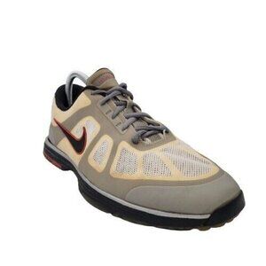 Nike Mens Hyperfuse Lunar Ascend 483841-100 White Golf Cleats Shoes Size 9.5